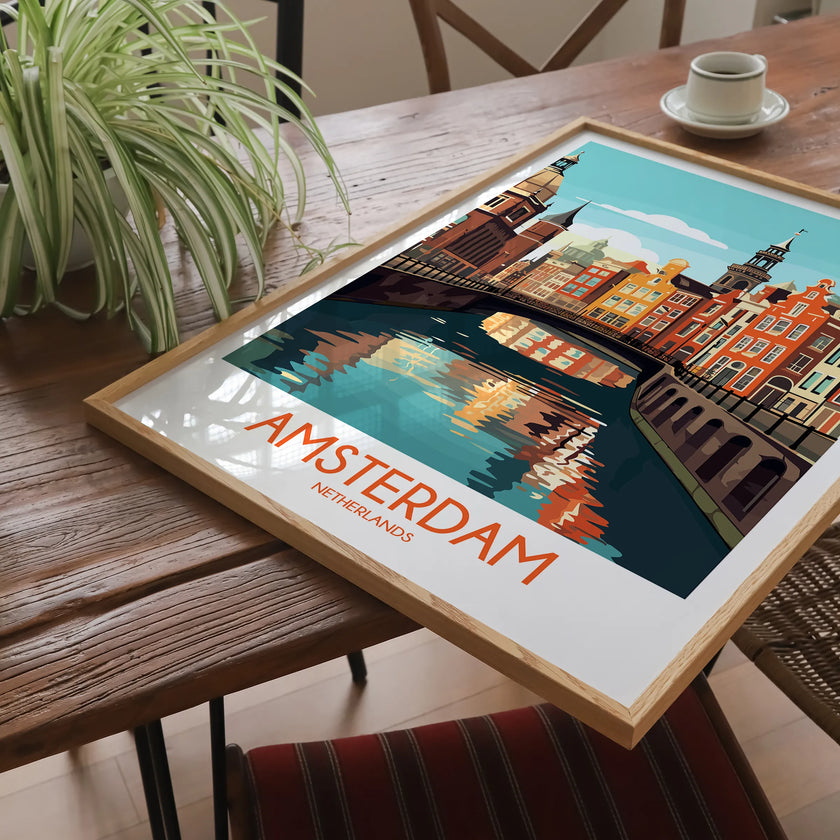 Amsterdam Travel Memory Gift