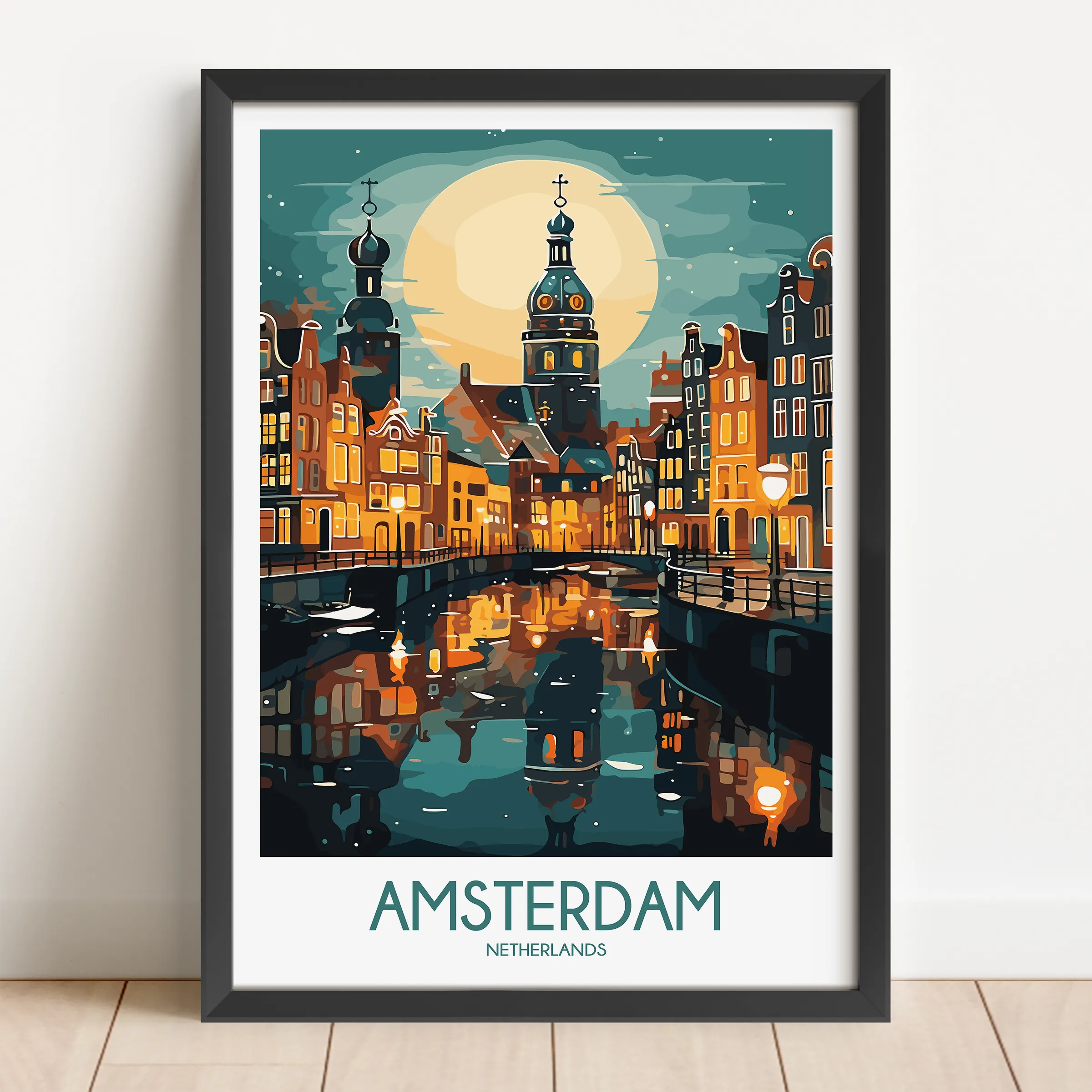 Amsterdam Travel Memory Gift
