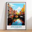 Amsterdam Travel Memory Gift