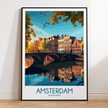 Amsterdam Travel Memory Gift
