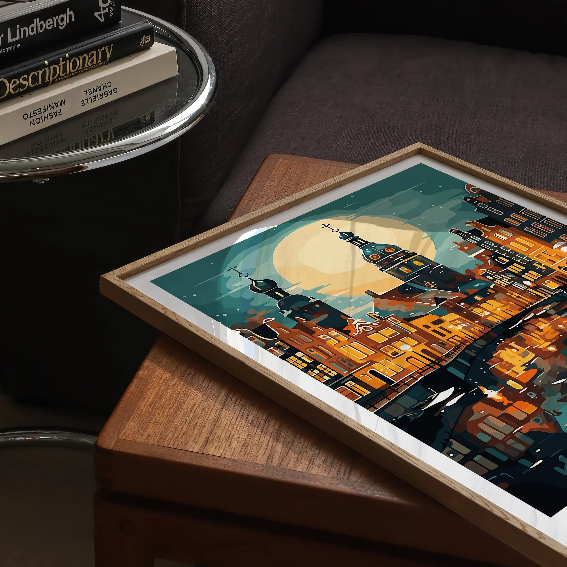 Amsterdam Vintage Style Print