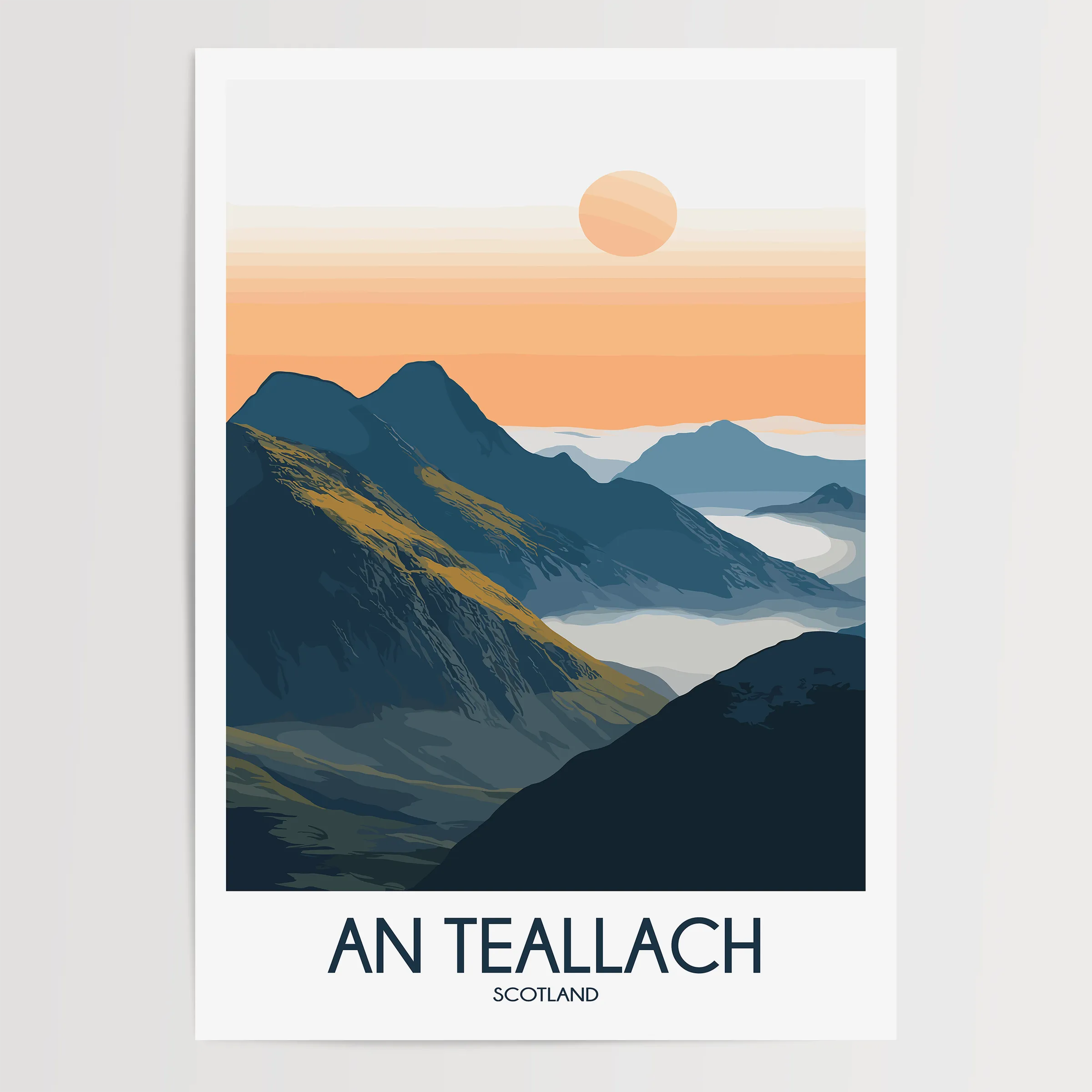 An Teallach Minimalist Wall Art