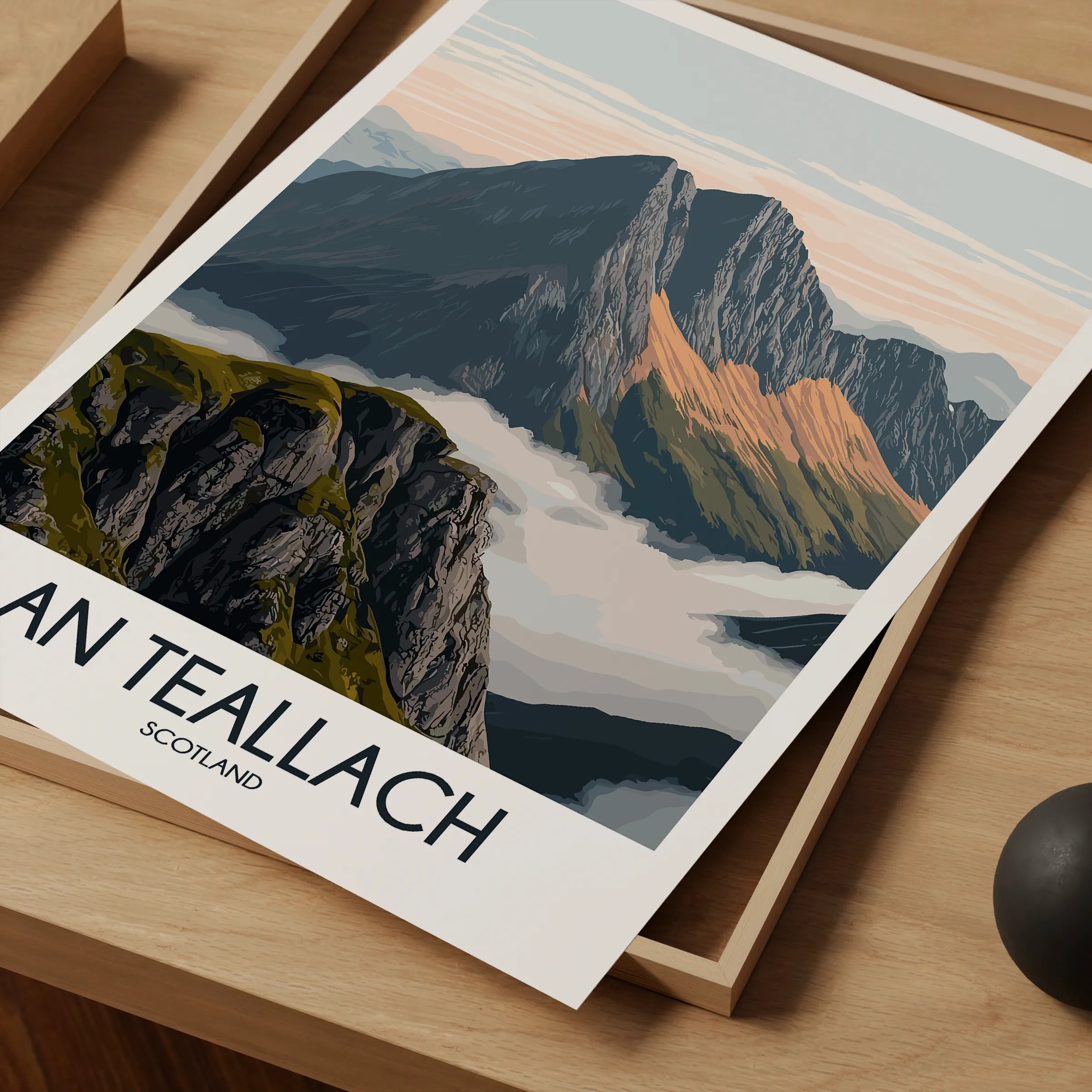 An Teallach Souvenir Poster Print