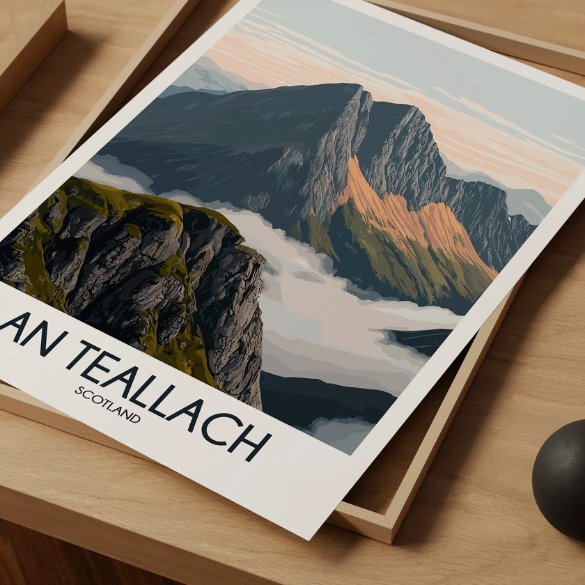 An Teallach Souvenir Poster Print