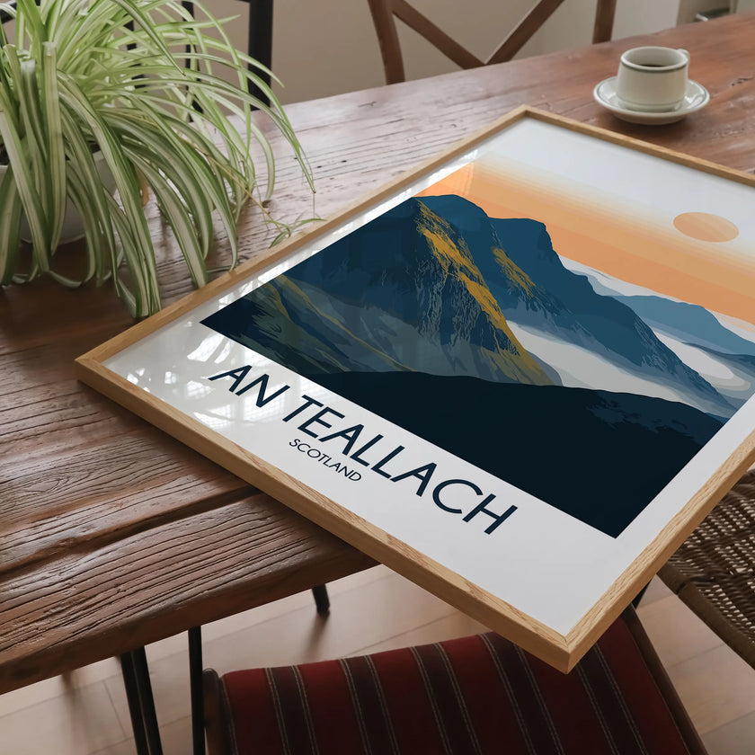 An Teallach Souvenir Poster Print