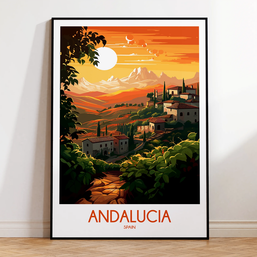 Andalucia Souvenir Poster Print