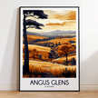 Angus Glens Souvenir Poster Print