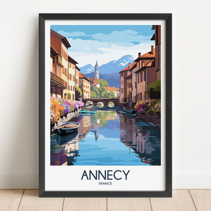 Annecy Destination Art Gift