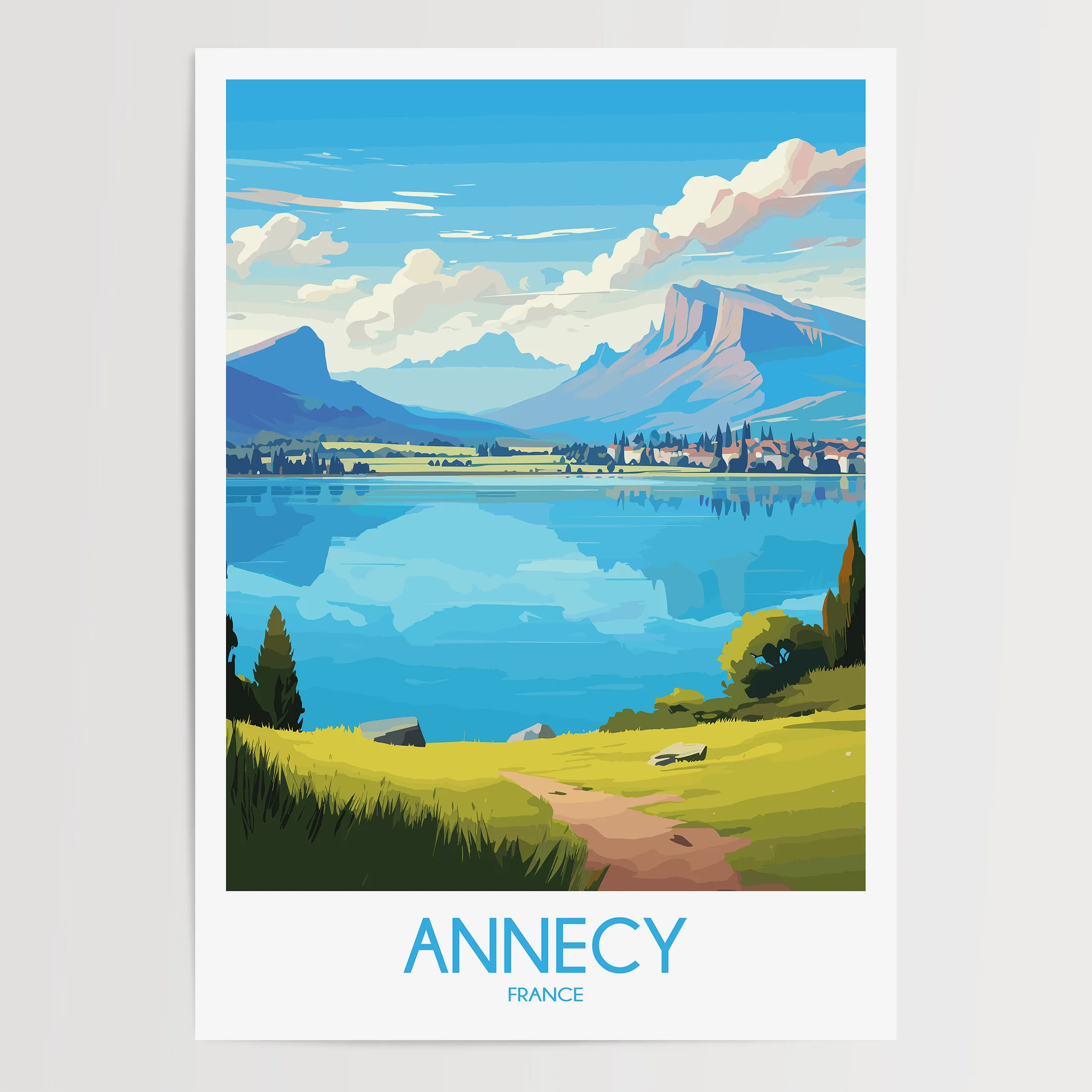 Annecy Gallery Quality Print