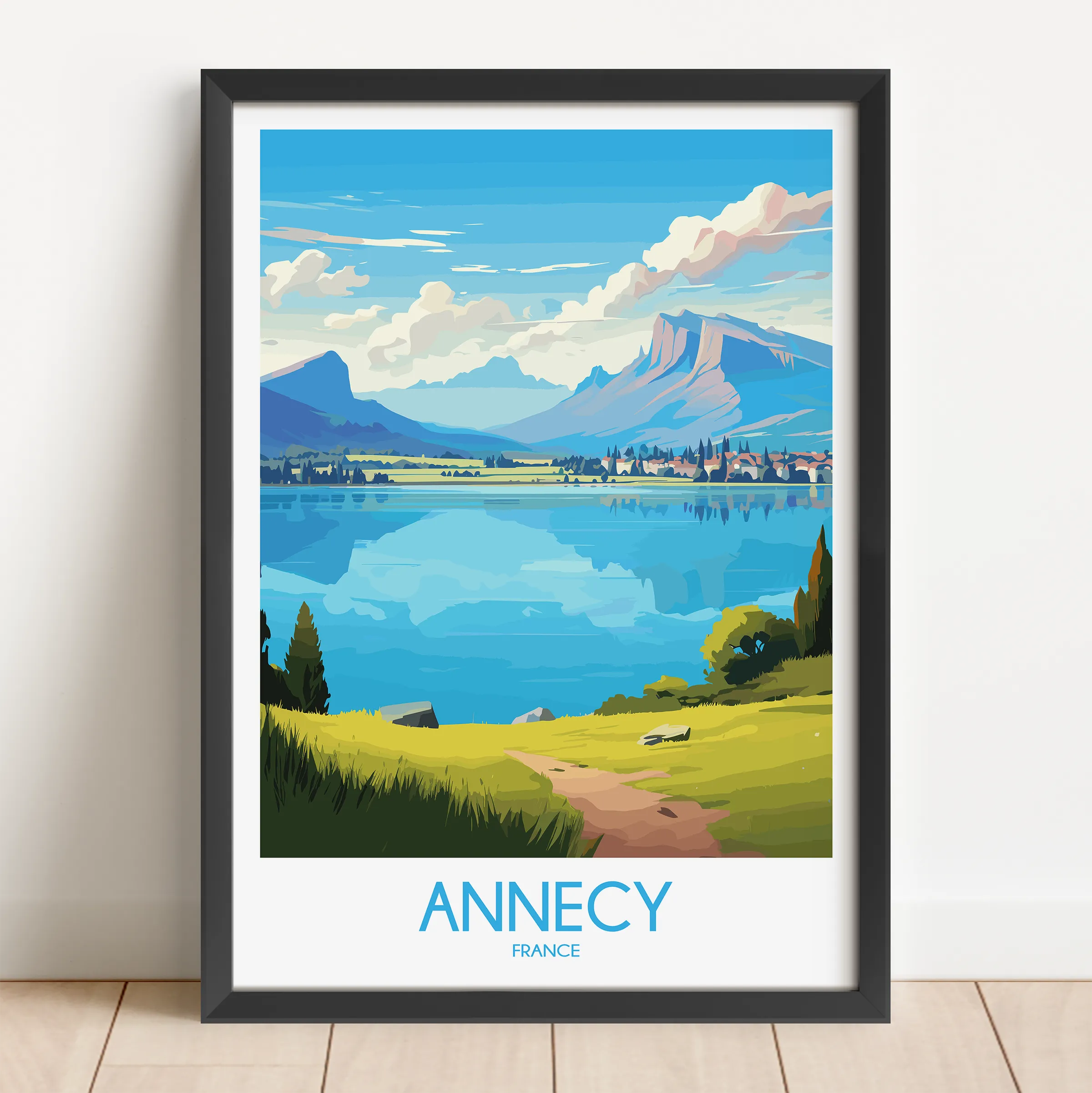 Annecy Minimalist Wall Art