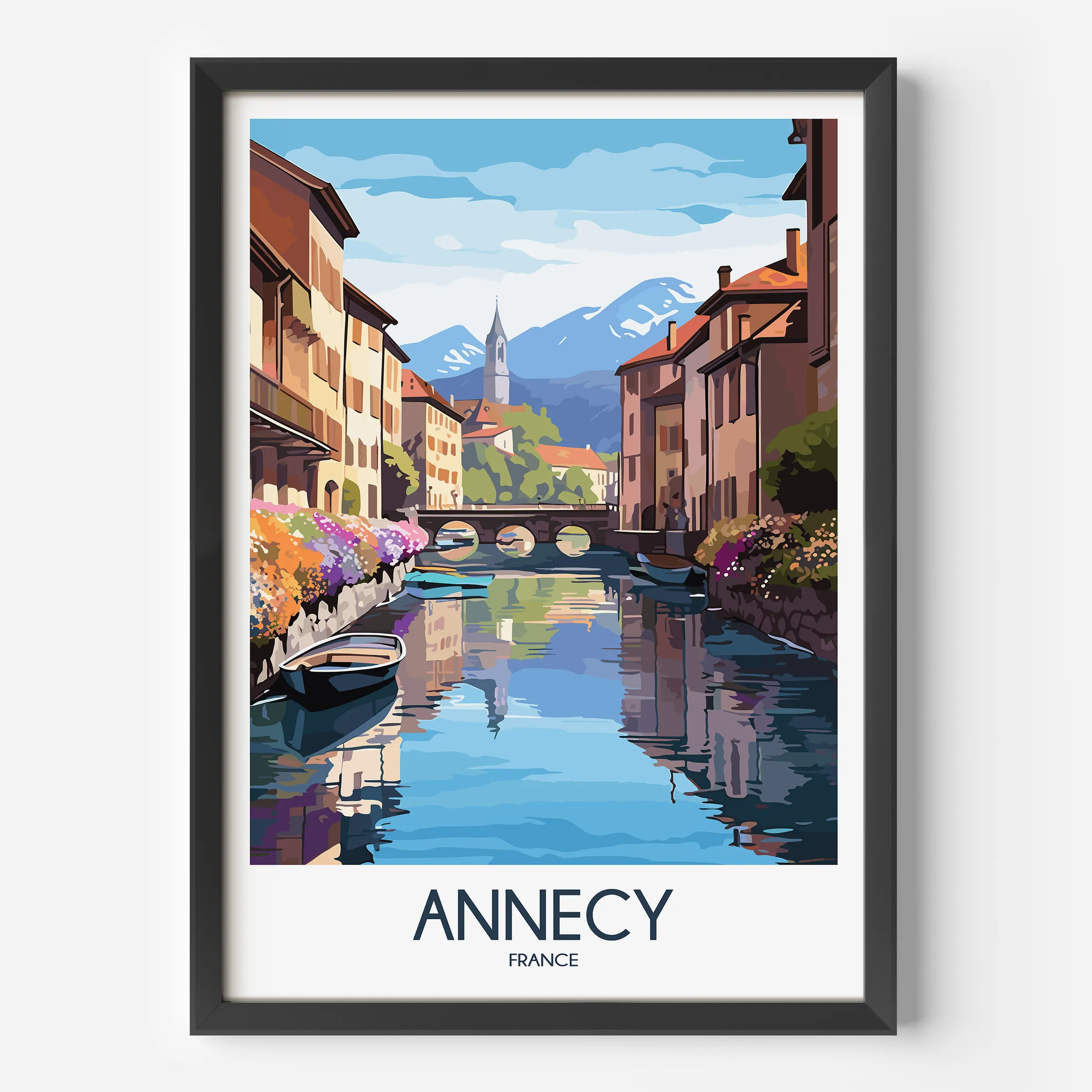 Annecy Minimalist Wall Art