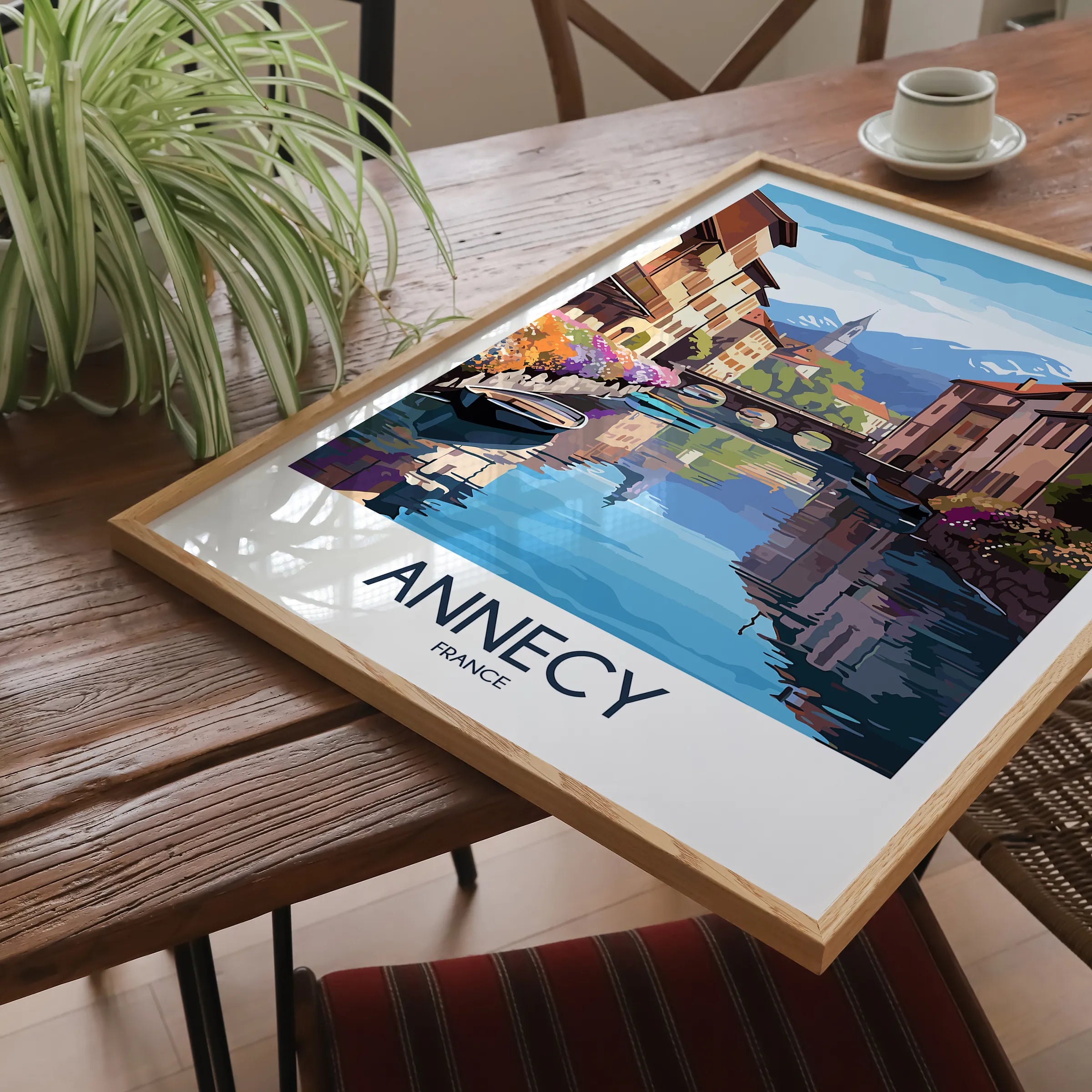 Annecy Souvenir Poster Print