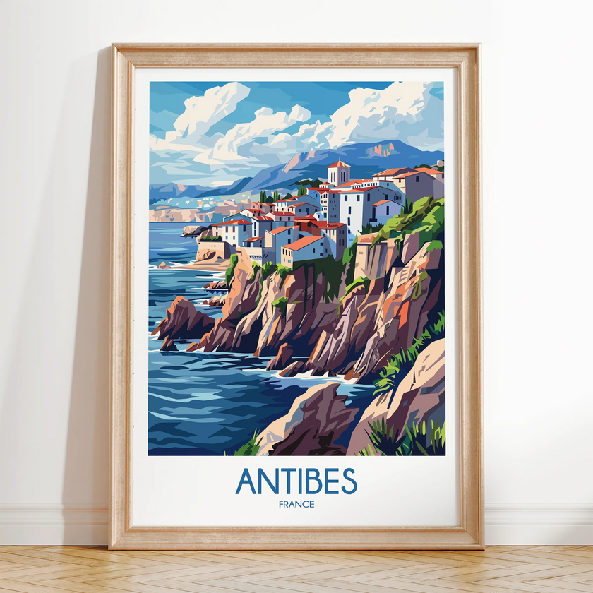Antibes Destination Art Gift