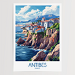 Antibes Souvenir Poster Print