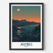 Antibes Souvenir Poster Print