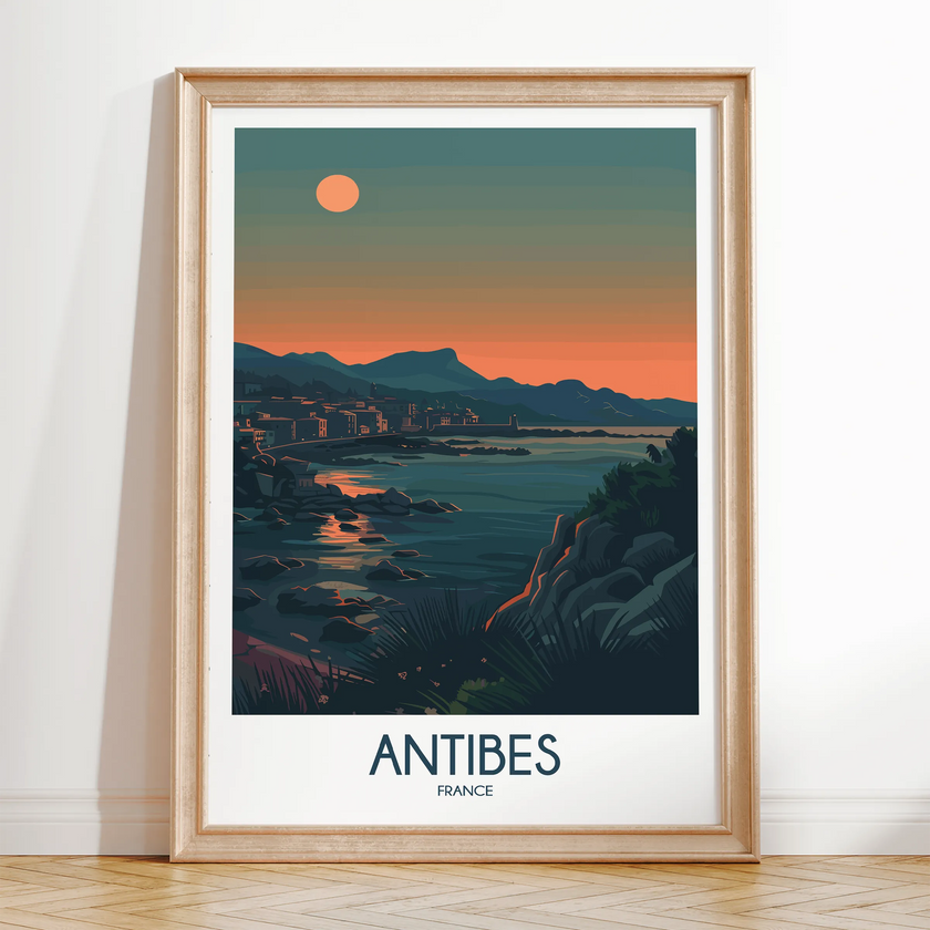Antibes Travel Memory Gift
