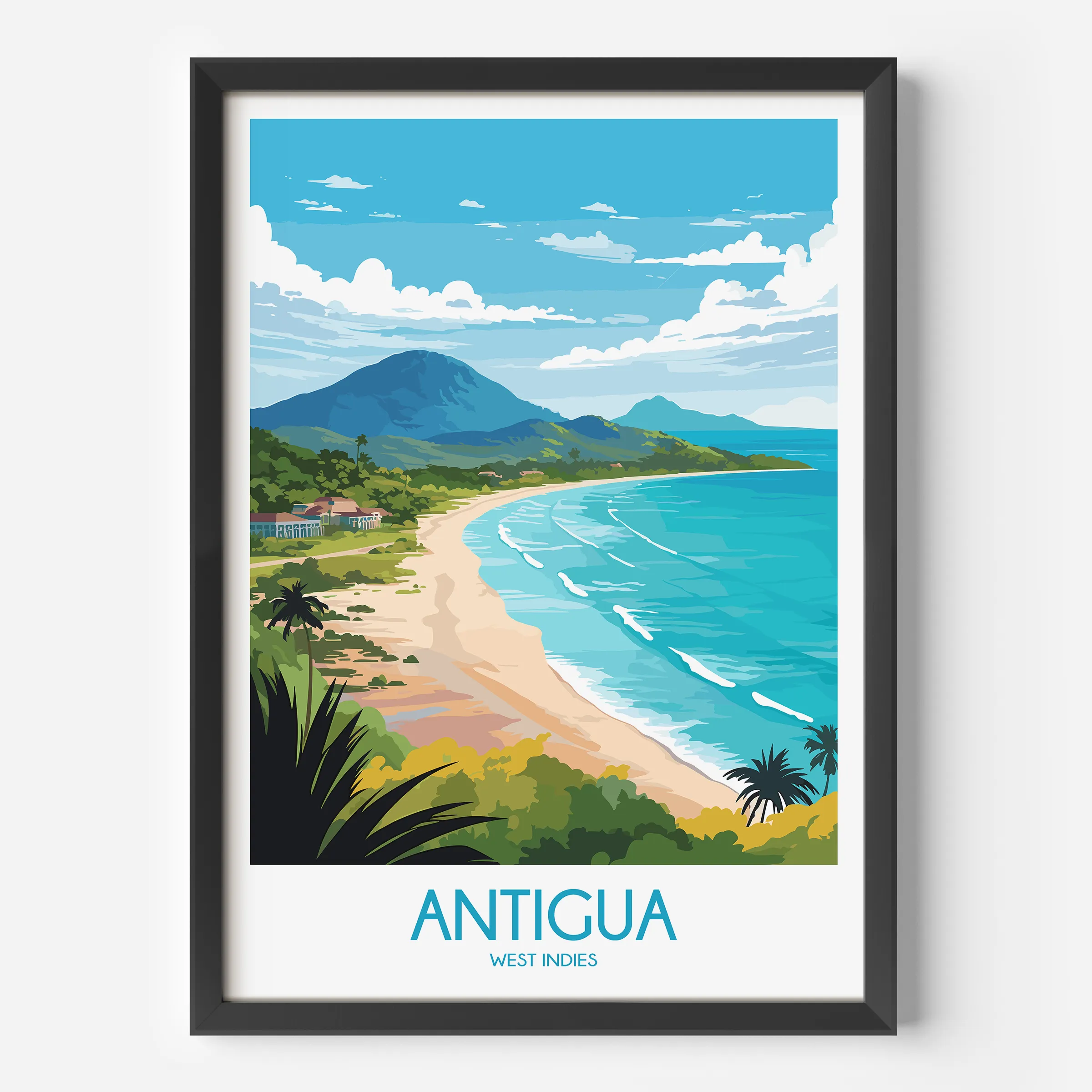 Antigua Destination Art Gift