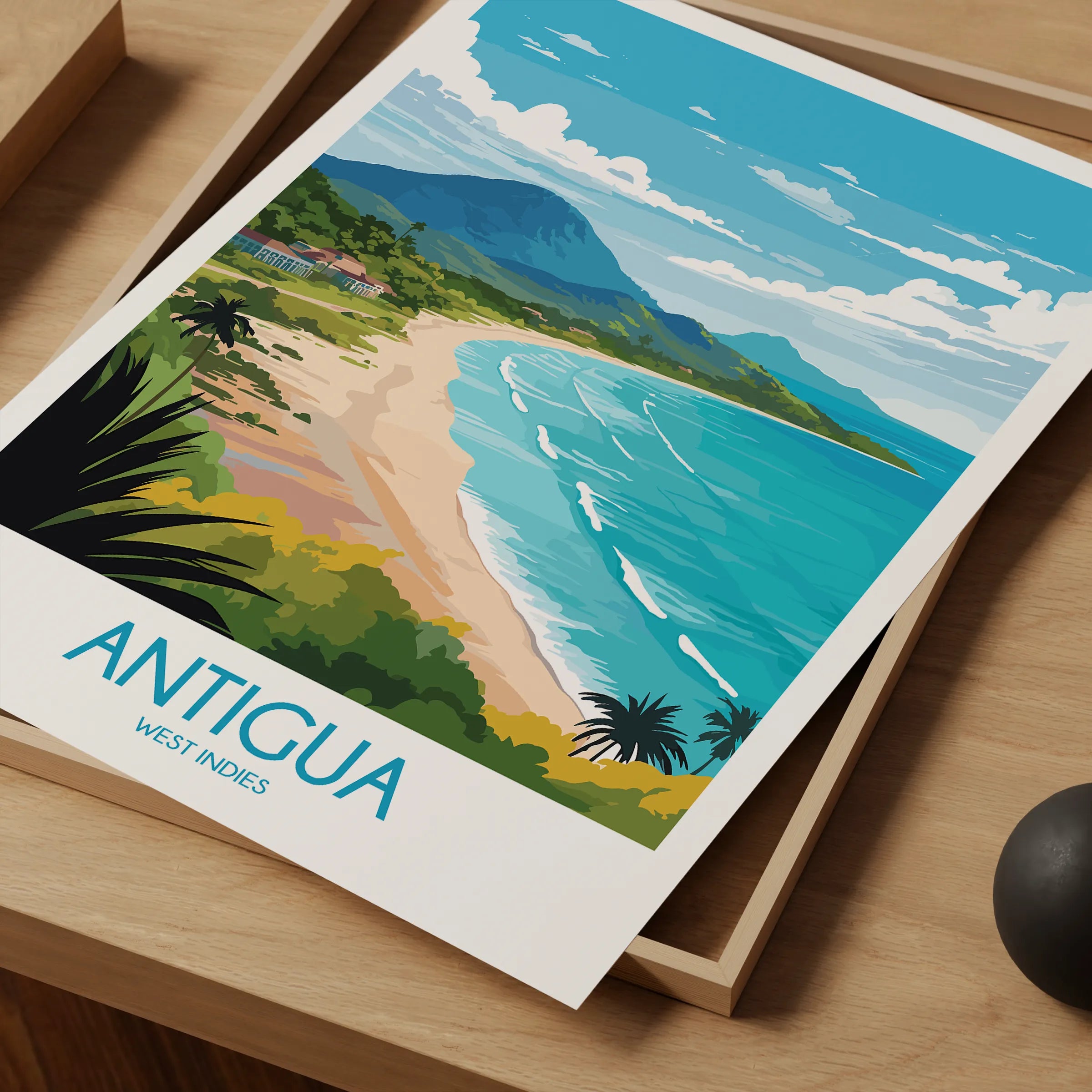Antigua Minimalist Wall Art