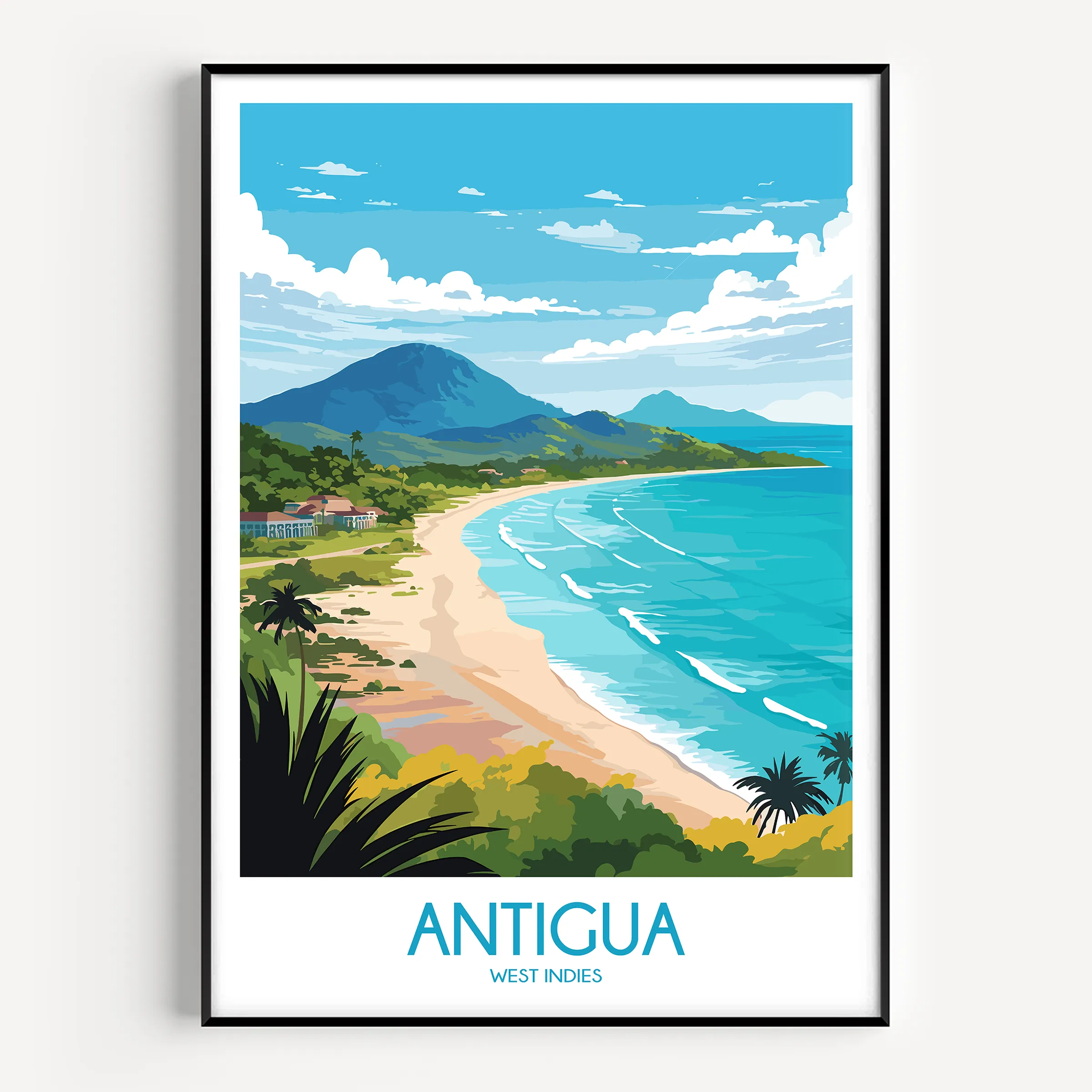 Antigua Travel Memory Gift
