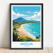 Antigua Vintage Style Print