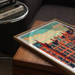 Antwerp Retro Travel Illustration