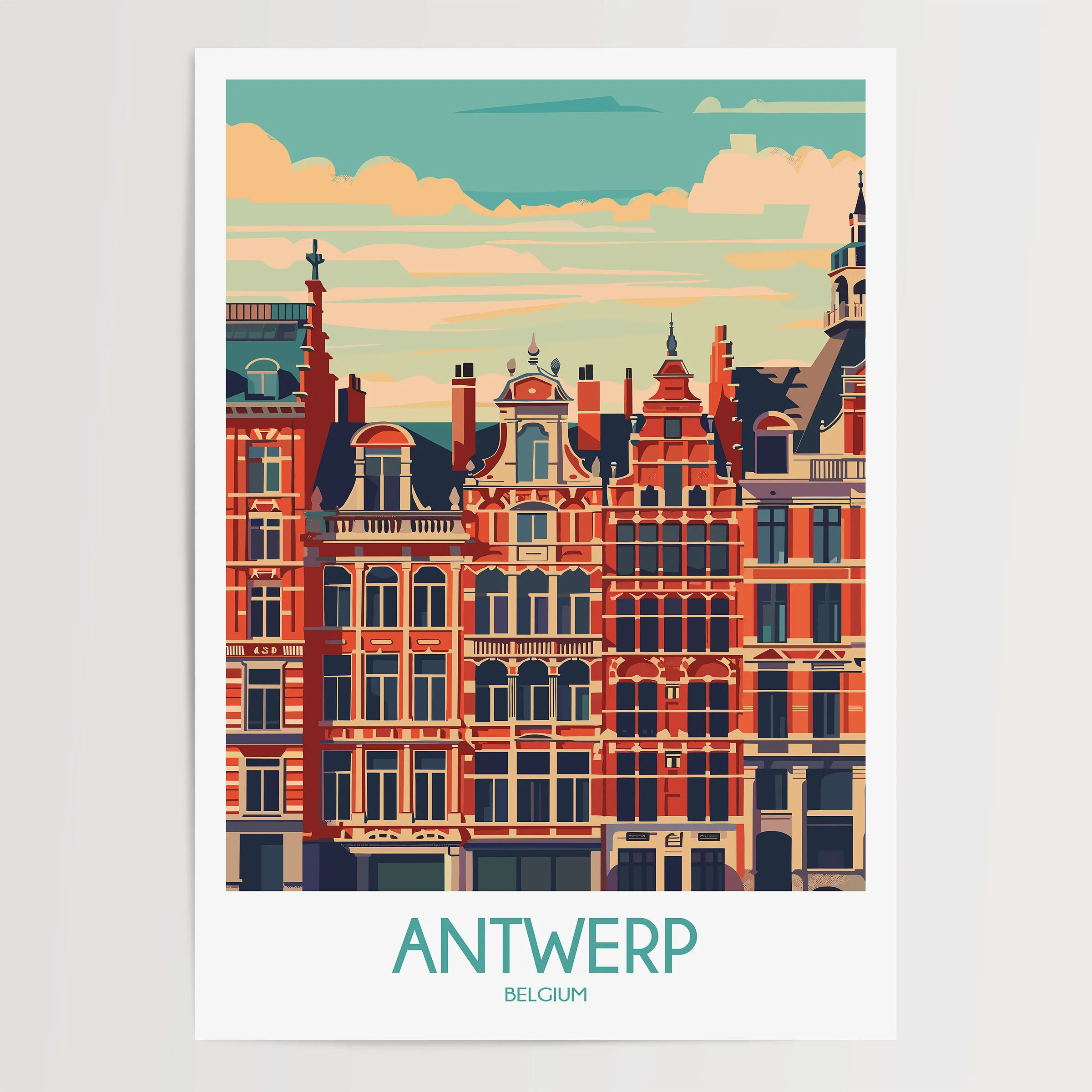 Antwerp Scenic Landscape Art