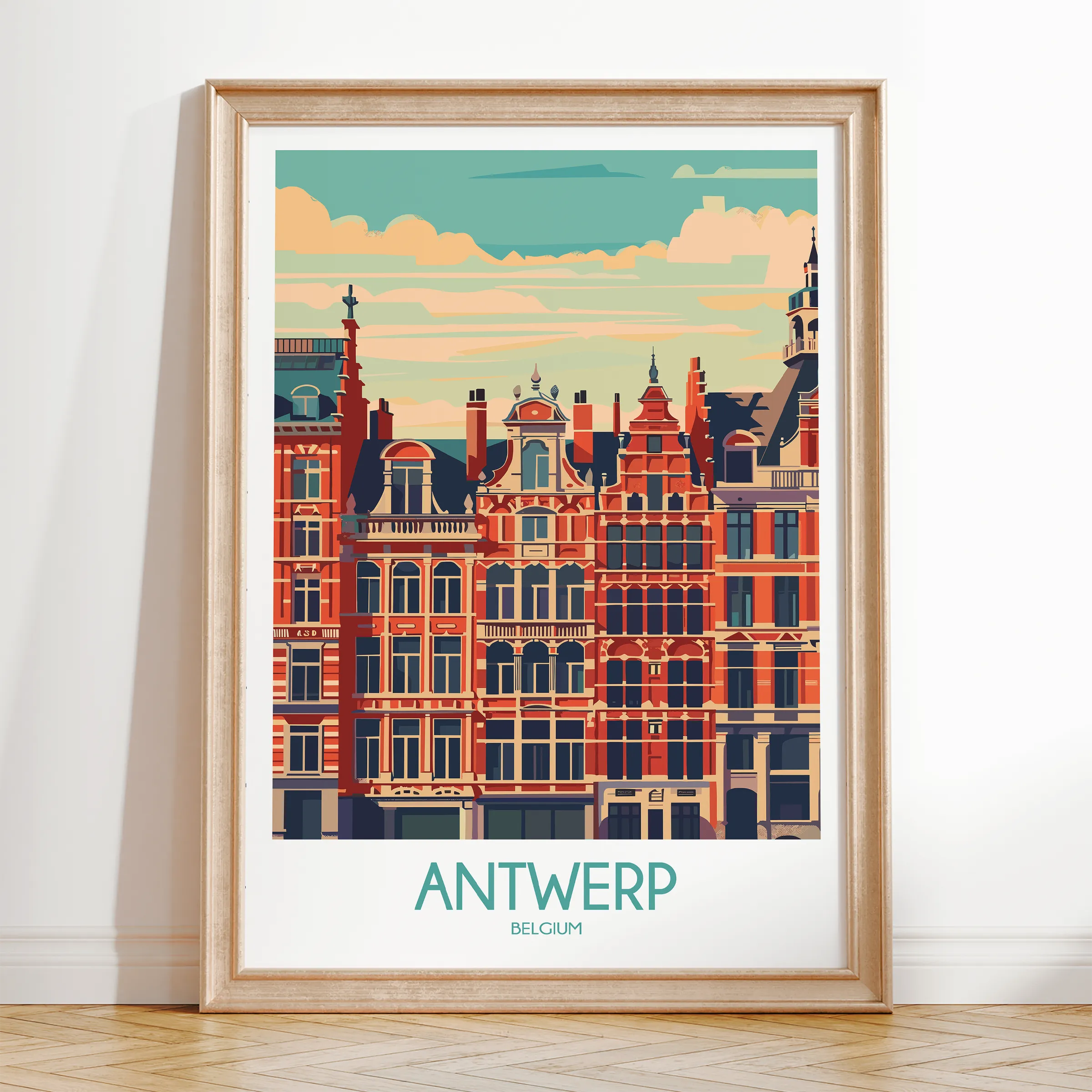 Antwerp Travel Memory Gift