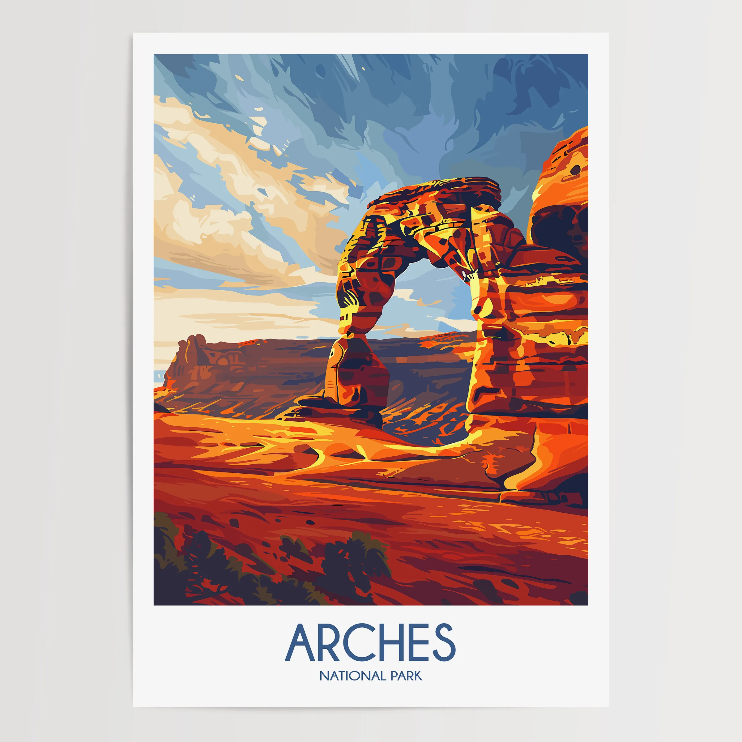 Arches Destination Art Gift