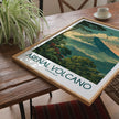Arenal Volcano Destination Art Gift