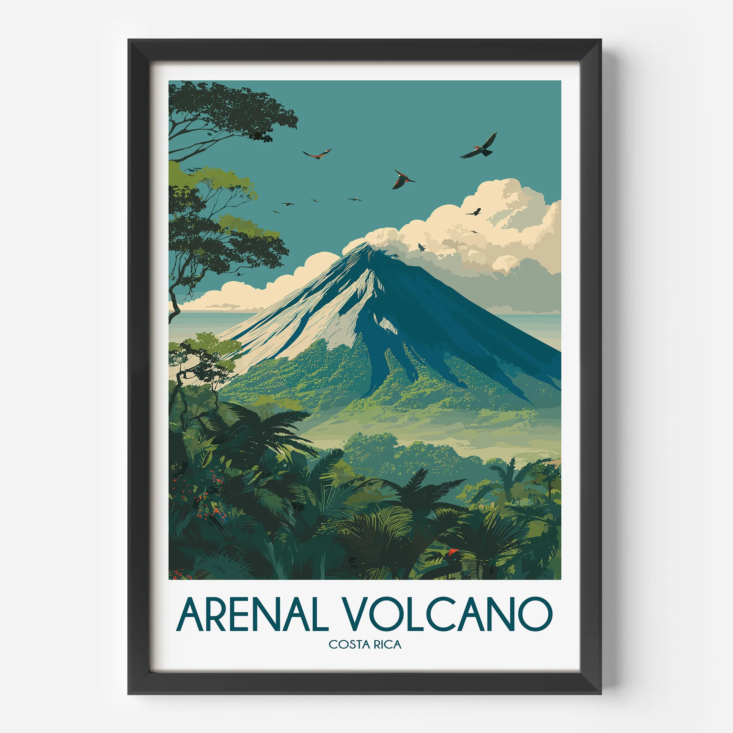 Arenal Volcano Gallery Quality Print