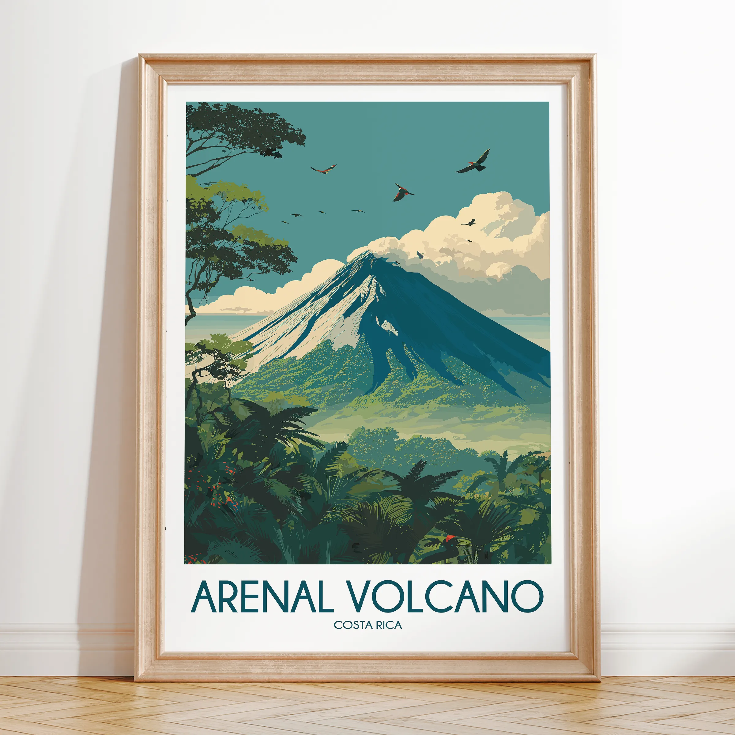 Arenal Volcano Travel Memory Gift