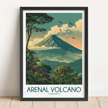Arenal Volcano Travel Memory Gift