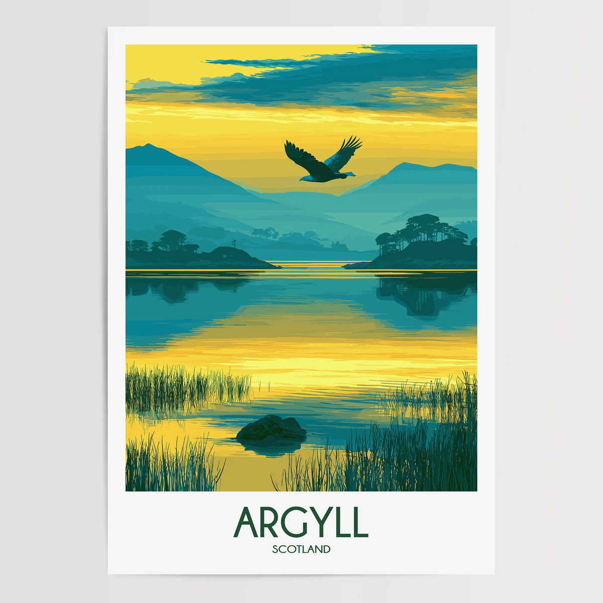 Argyll Destination Art Gift