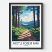 Argyll Forest Park Minimalist Wall Art