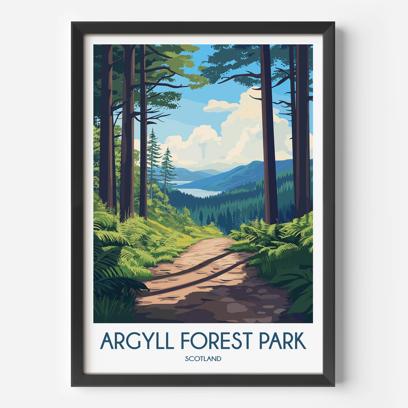 Argyll Forest Park Minimalist Wall Art