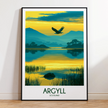 Argyll Souvenir Poster Print