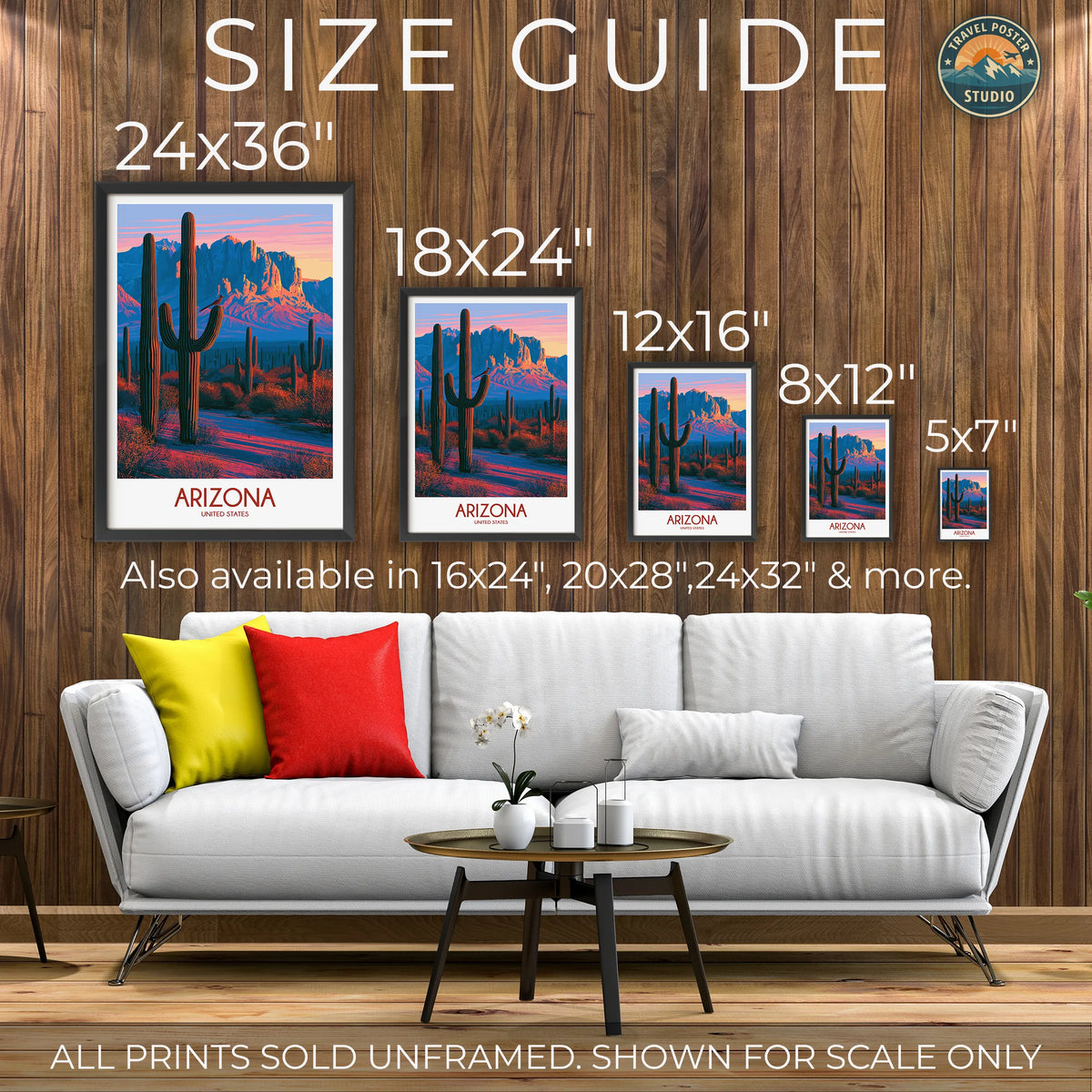 Arizona Scenic Landscape Art