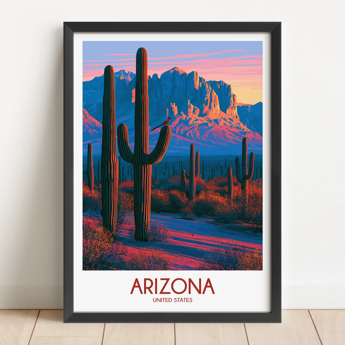 Arizona Souvenir Poster Print