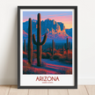 Arizona Souvenir Poster Print
