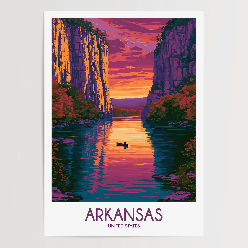 Arkansas Destination Art Gift