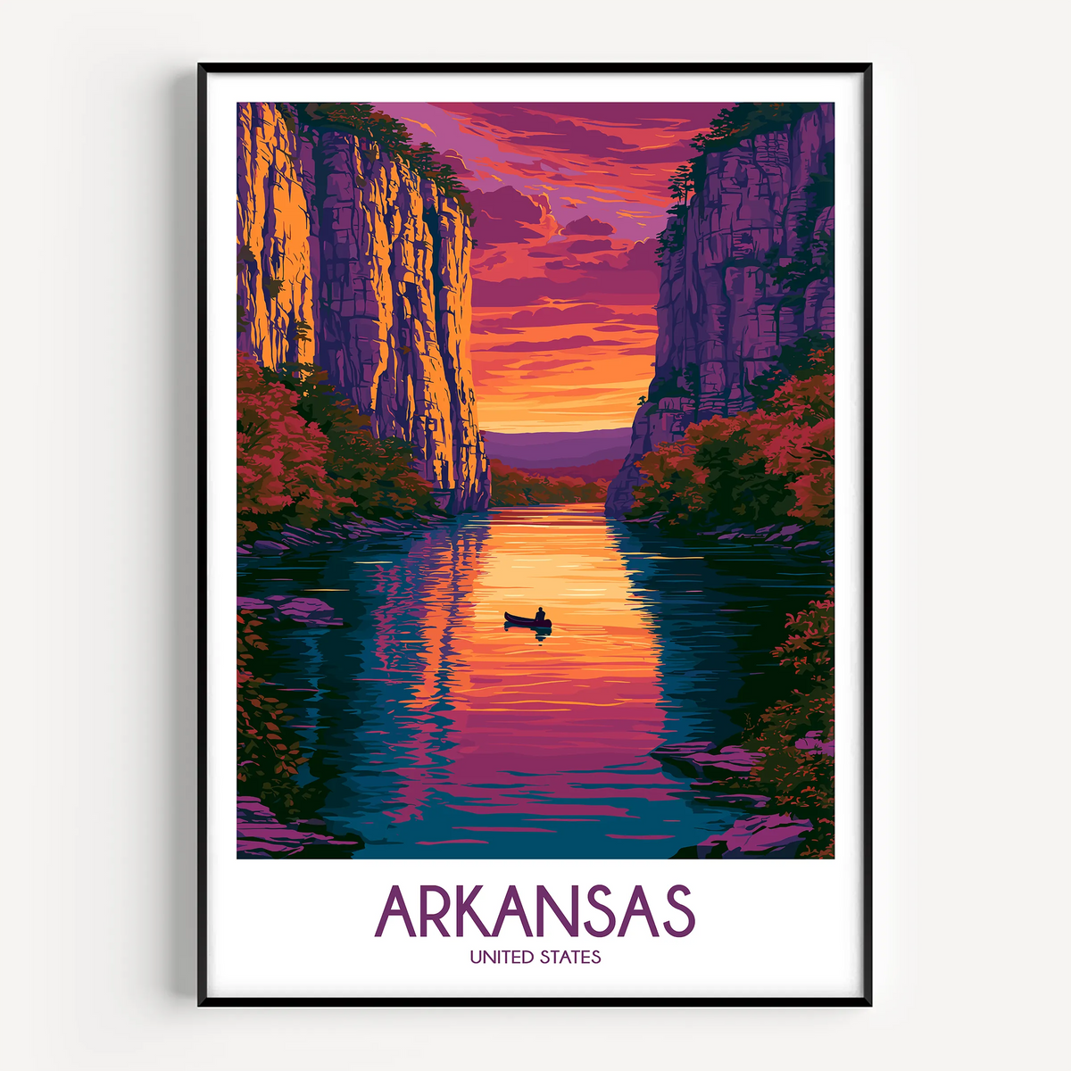 Arkansas Gallery Quality Print