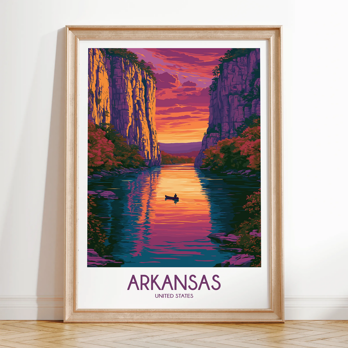 Arkansas Scenic Landscape Art