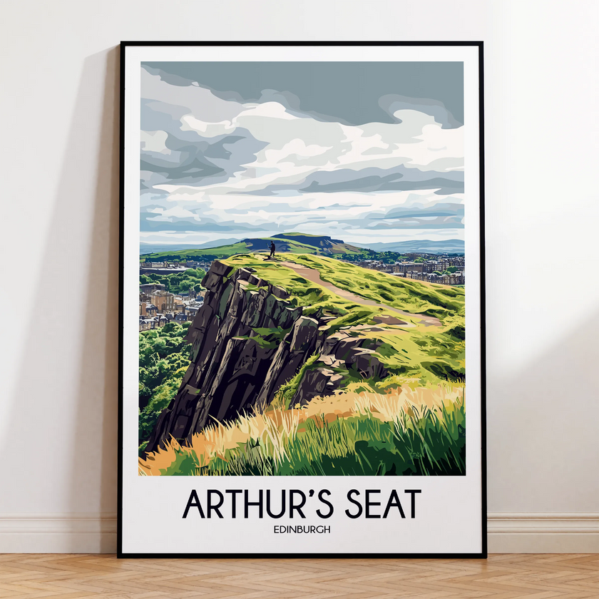 Arthur'S Seat Minimalist Wall Art