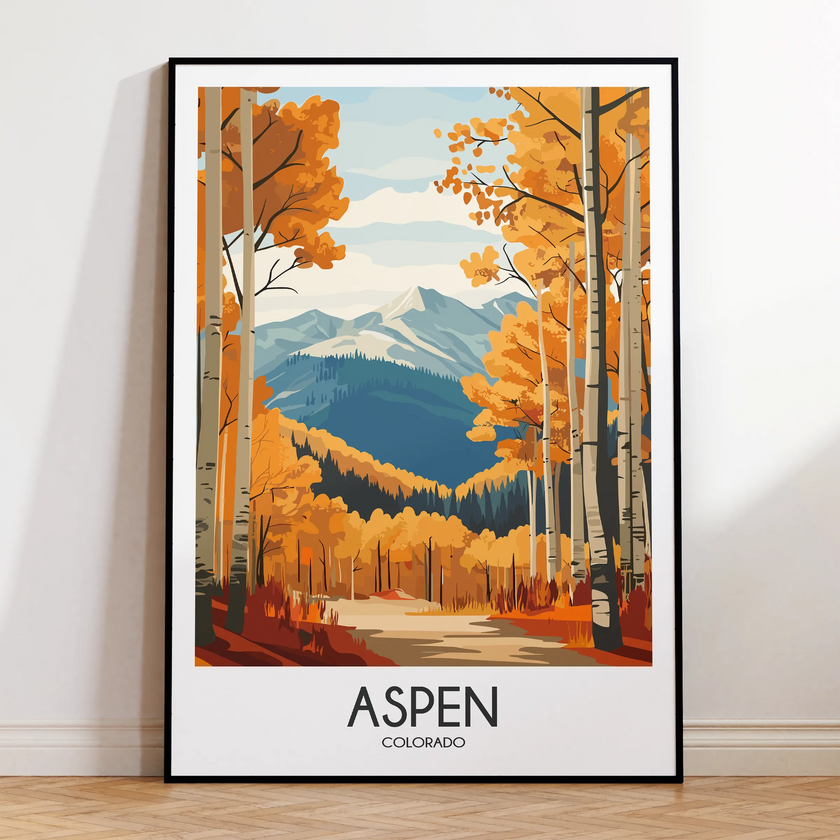 Aspen Scenic Landscape Art