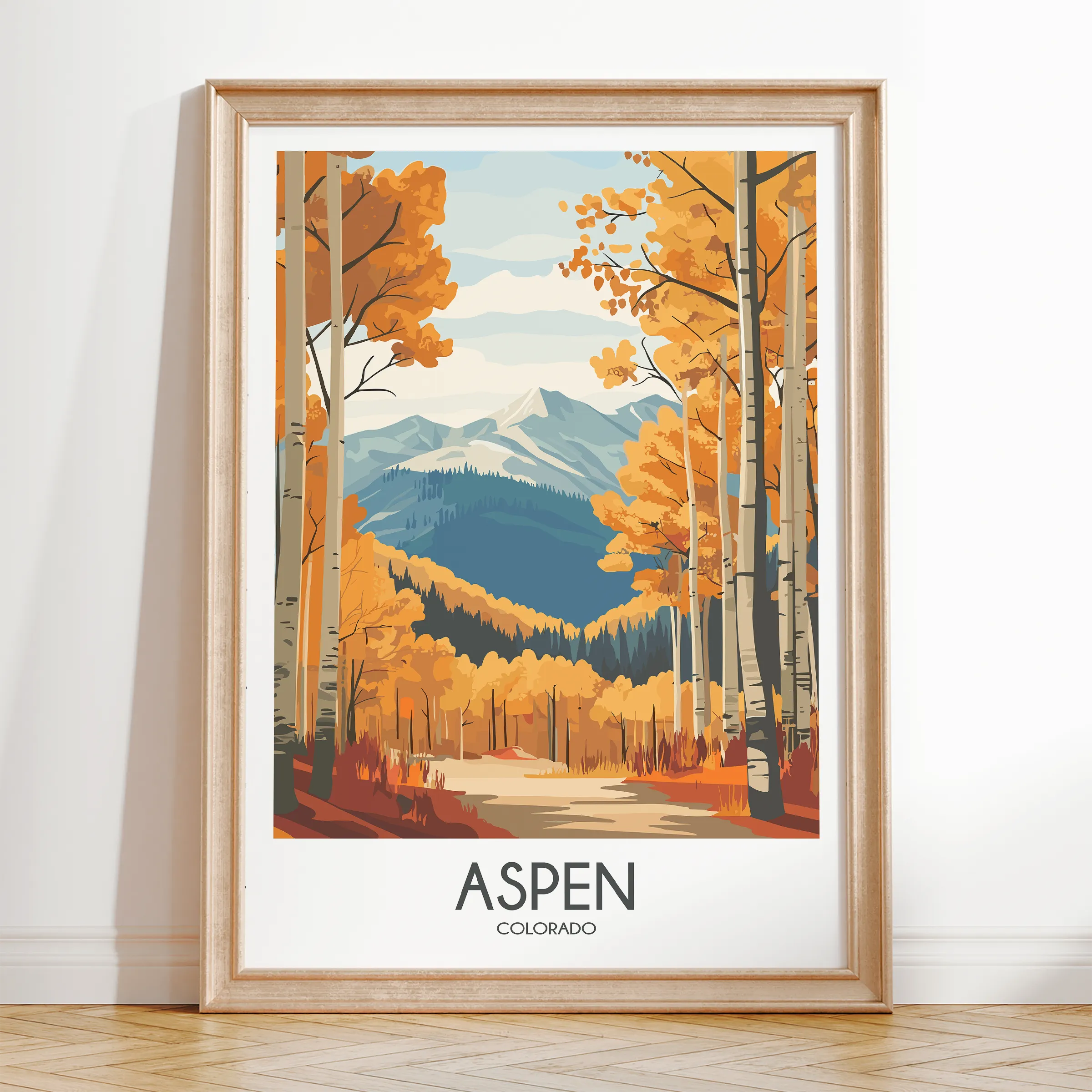 Aspen Souvenir Poster Print