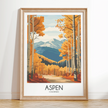 Aspen Souvenir Poster Print
