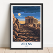 Athens Destination Art Gift