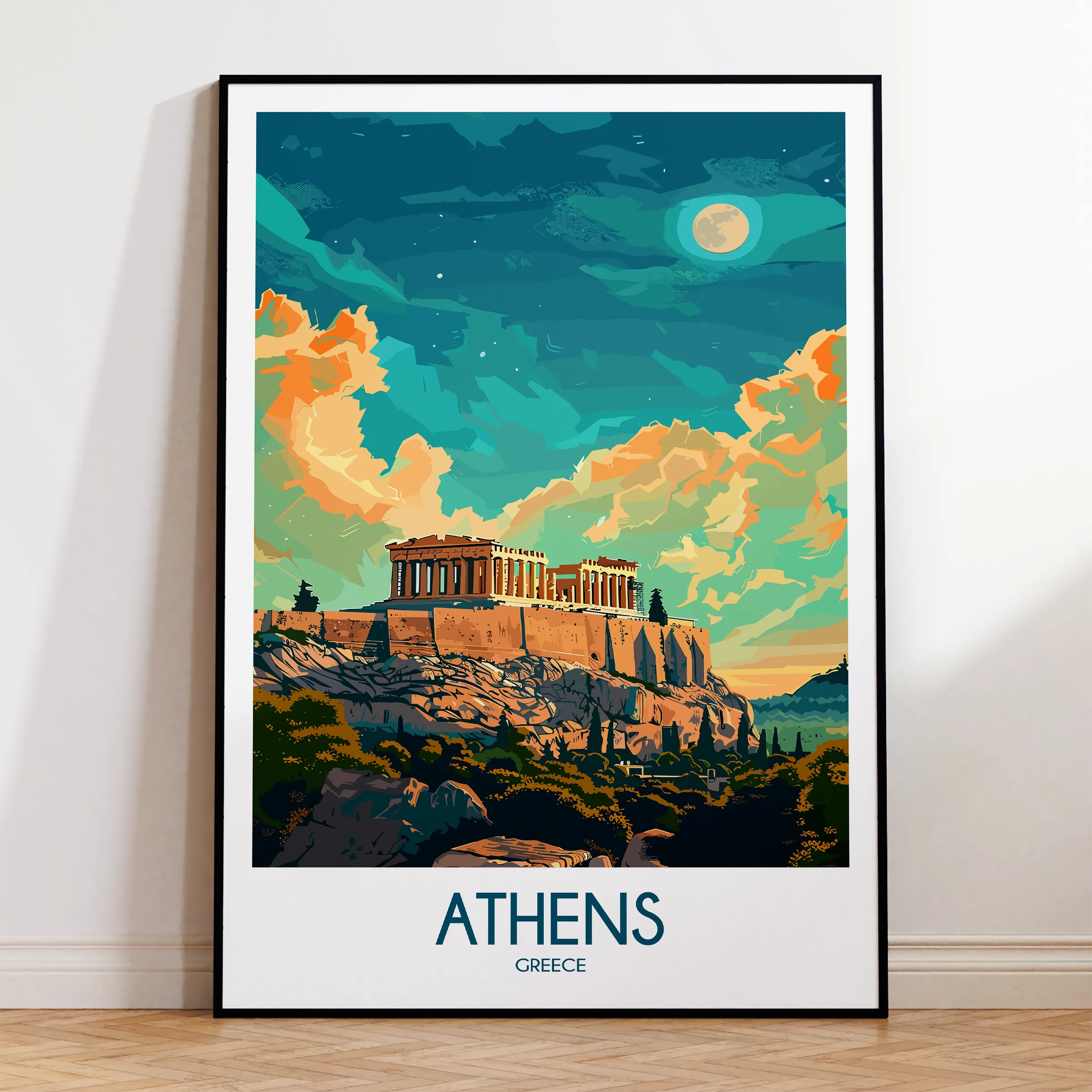 Athens Minimalist Wall Art