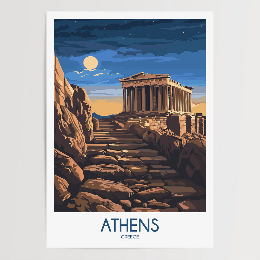 Athens Travel Memory Gift