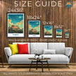 Athens Vintage Style Print